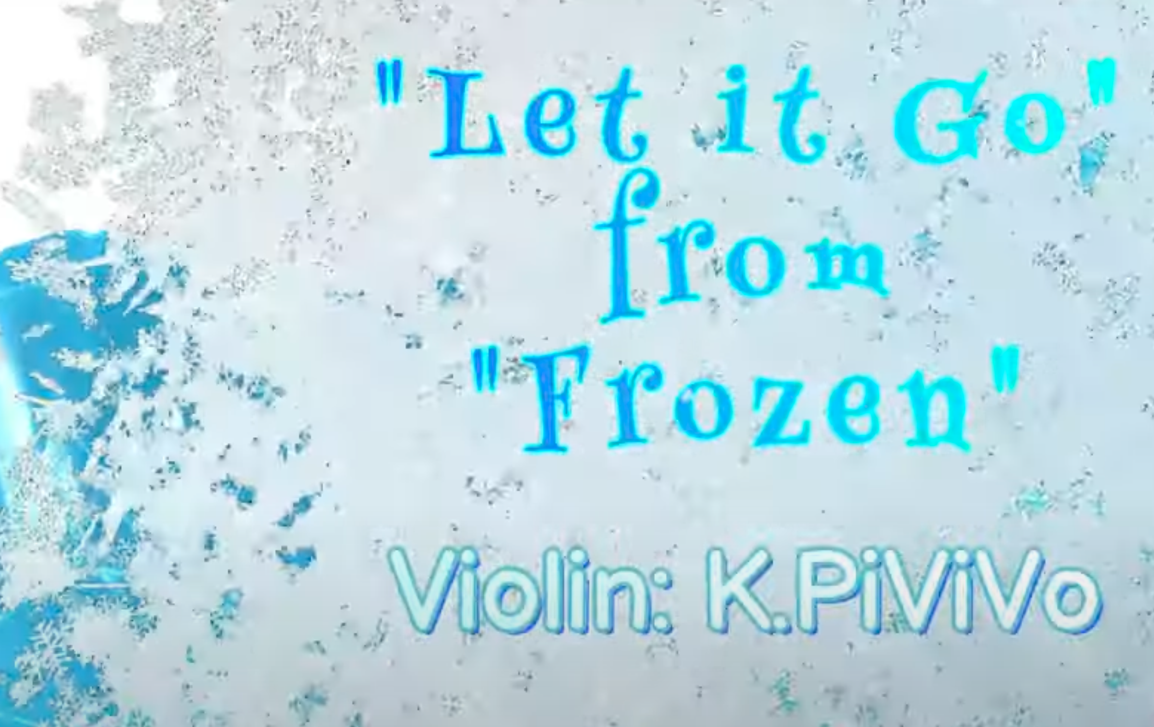 Frozen kca-musicevents katharina campos aquino